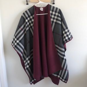 Wool Poncho Wrap